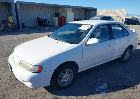 1999 Nissan Sentra Gxe/Xe z USA, uszkodzony, nr VIN 1N4AB41DXXC734375